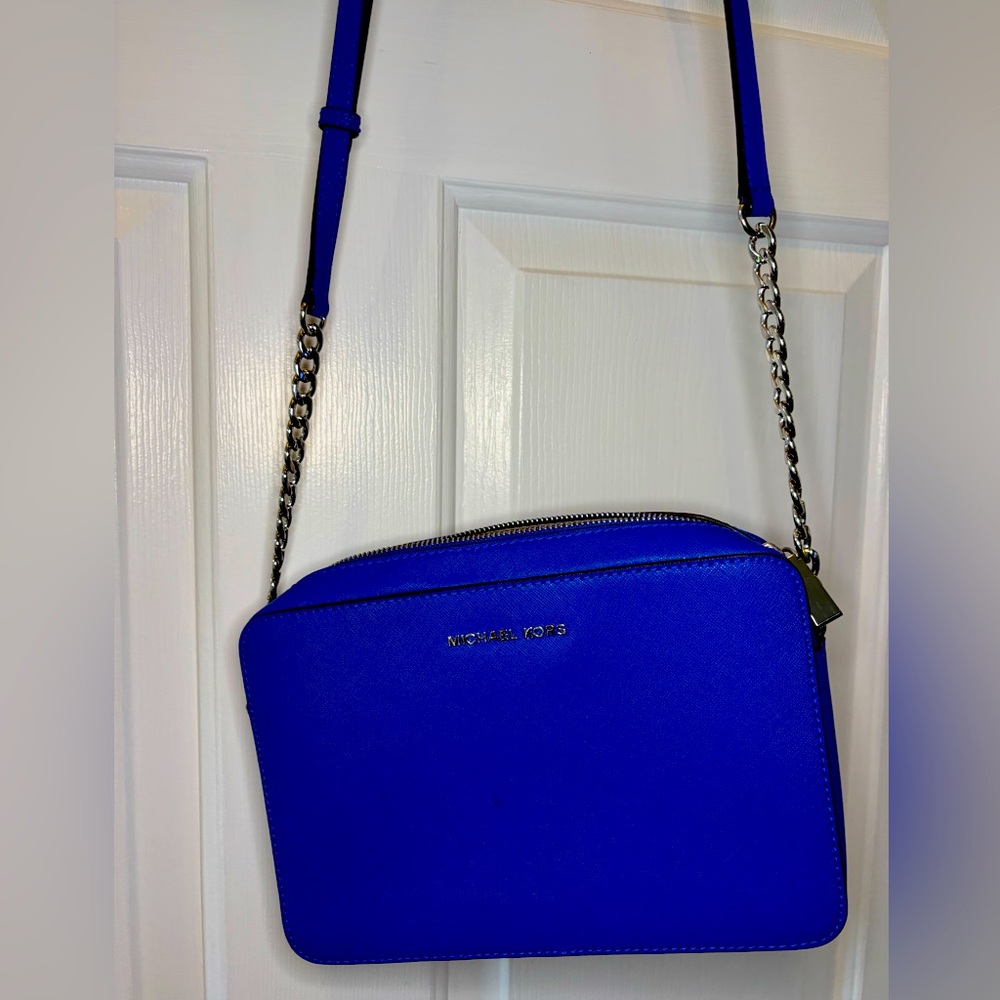 Michael Kors Blue Crossbody Bag
